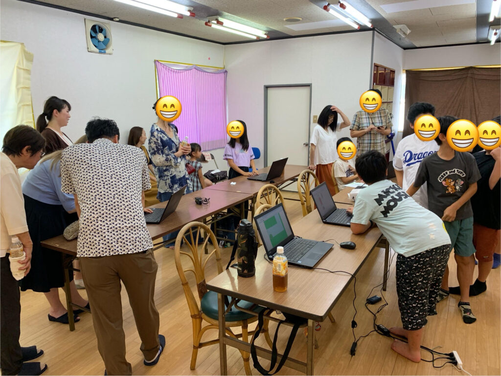 プログラミング発表会の様子